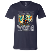 Filipino Warrior Distressed Unisex Jersey V-Neck T-Shirt